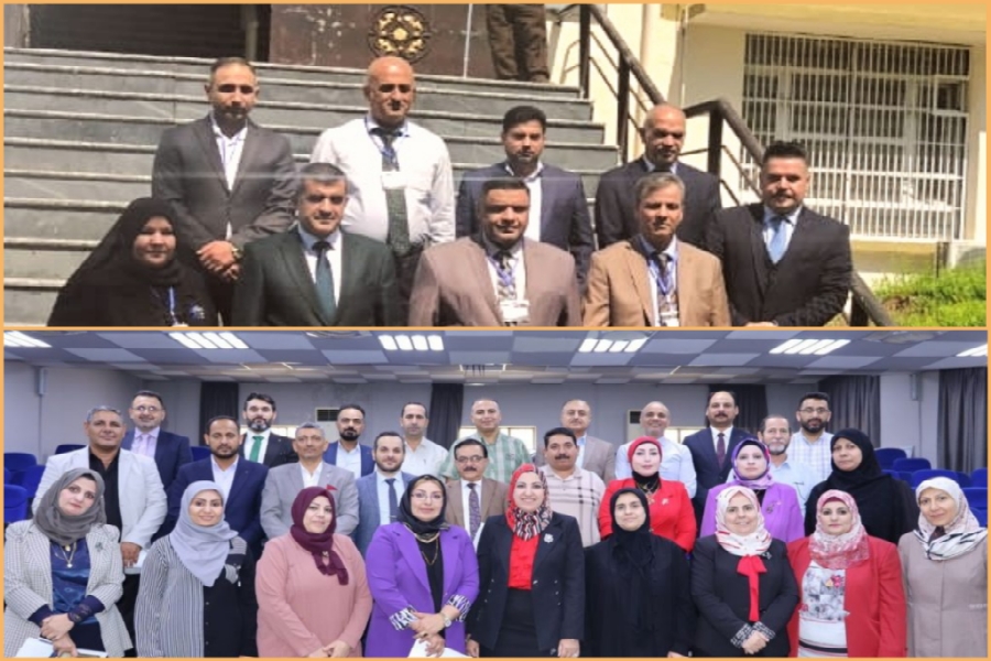 اجتماع رؤساء أقسام كليات التربية للعلوم الصرفة بكلية التربية للعلوم الصرفة ابن الهيثم / جامعة بغداد.